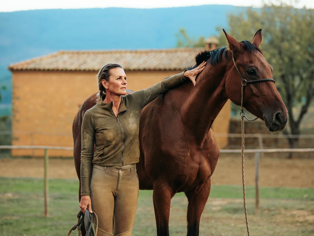 Cours d'équitation à Viriville, Isère