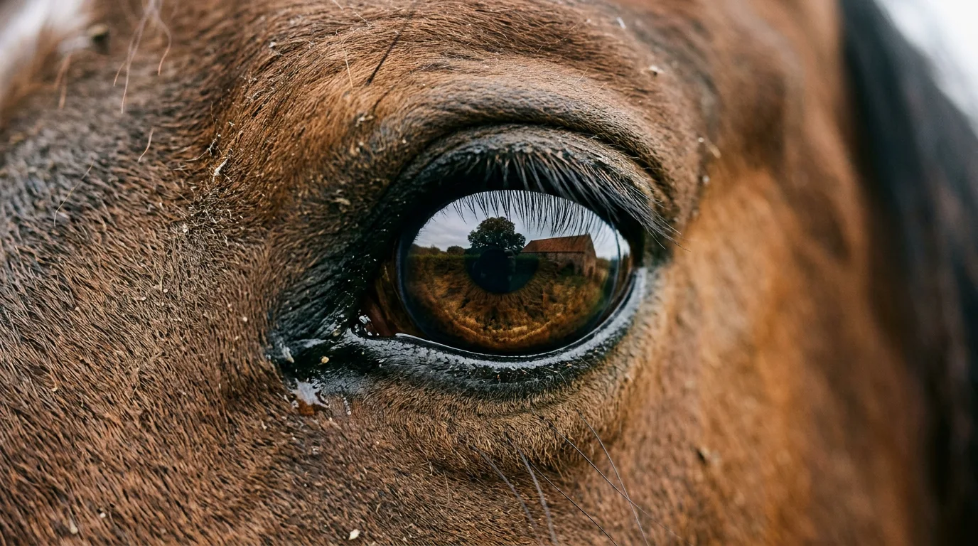 Un regard de cheval, Écuries des Clem, Viriville